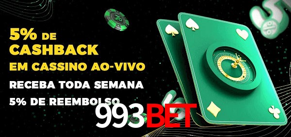Promoções do cassino ao Vivo 993Bet